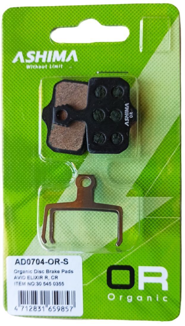 Ashima Pastiglie Avid Elixir -Sram Level TL-T Organiche